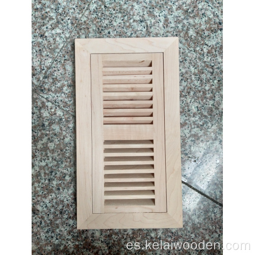 Leer rejilla de ventilación de piso de madera de roble